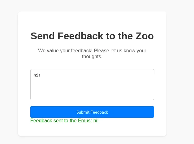 zoofeedbackform